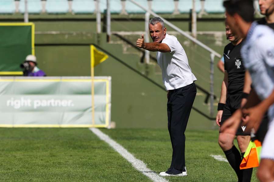 Ivo Vieira, treinador do Tondela