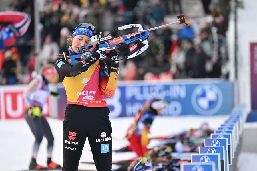 Franziska Preuß leistete sich in Oberhof folgenschwere Fehler