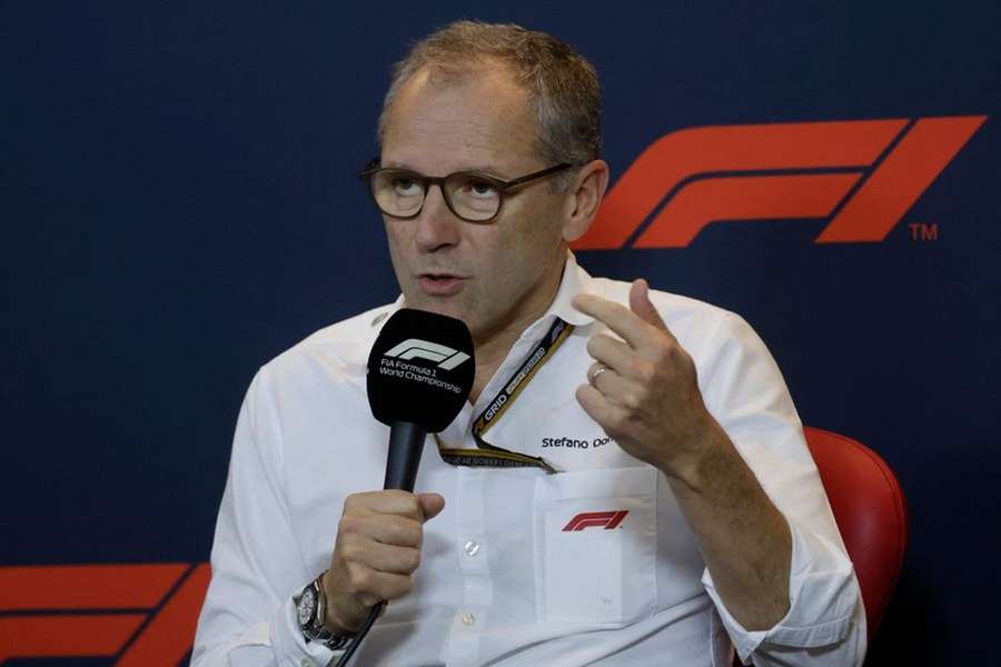 Stefano Domenicali é CEO da Fórmula 1