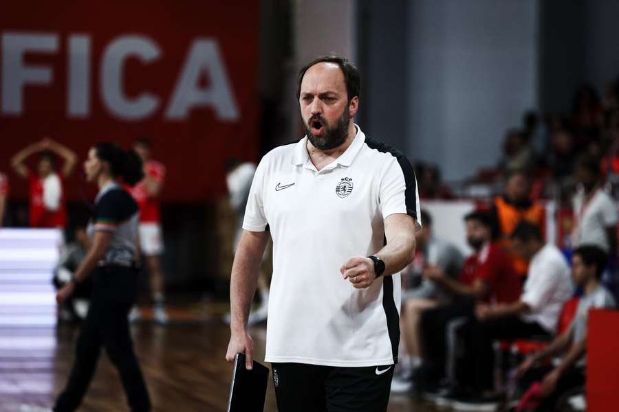 João Coelho, treinador do Sporting