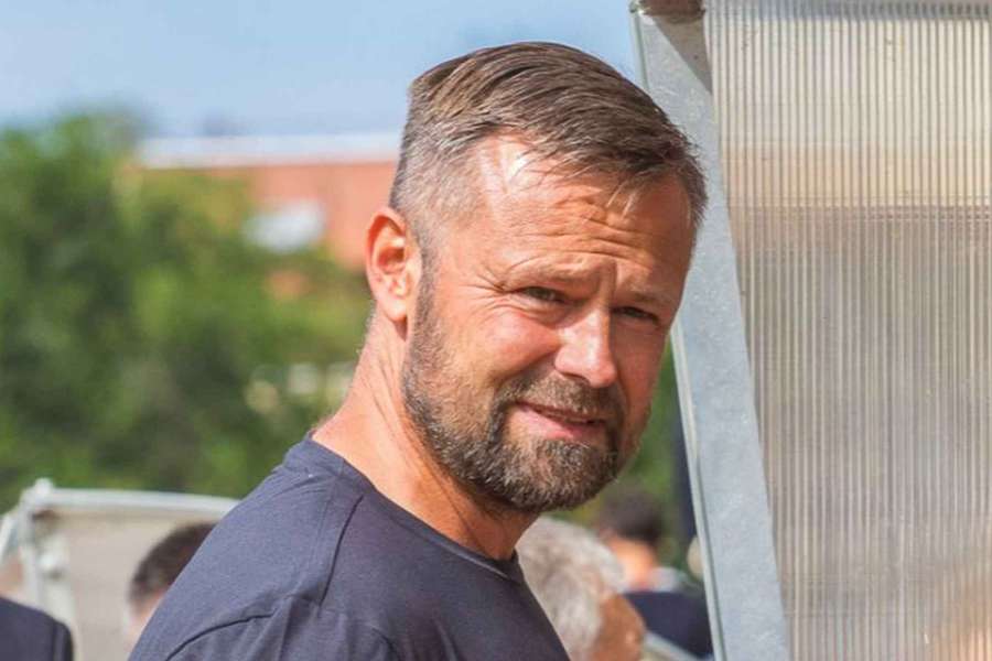 Příbramský trenér Jiří Kohout.