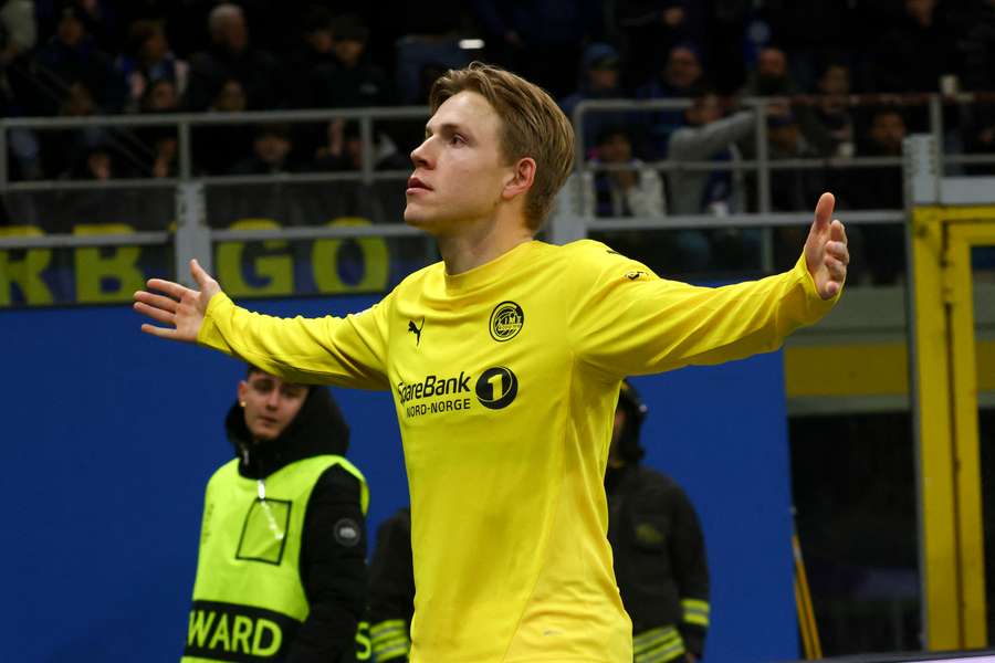 Jens Petter Hauge trafił na stadionie Giuseppe Meazza