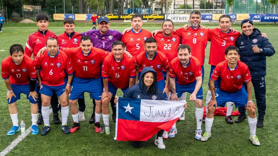 O time chileno busca promover a doação de órgãos no país pelo futebol O time chileno busca promover a doação de órgãos no país pelo futebol