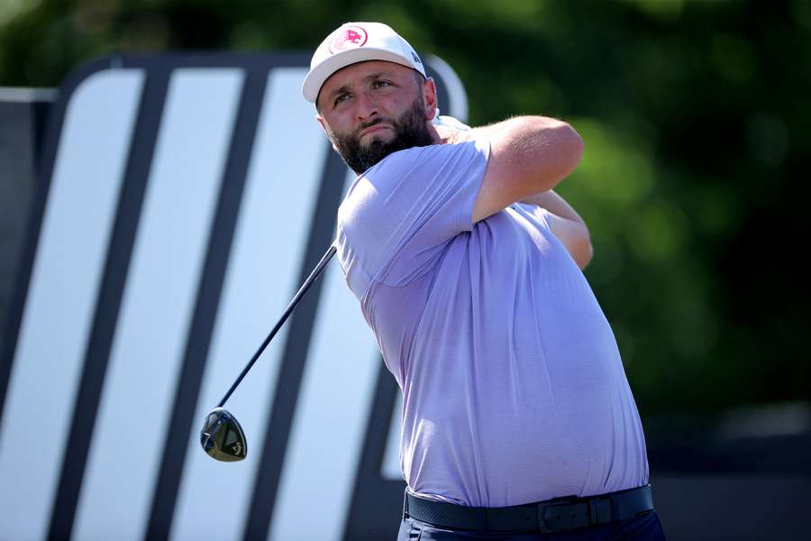 Jon Rahm is struggling with a foot injury