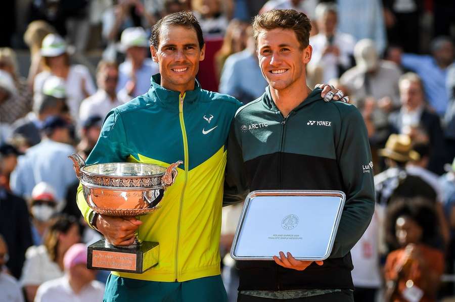 Ruud was the runner-up at Roland Garros last year