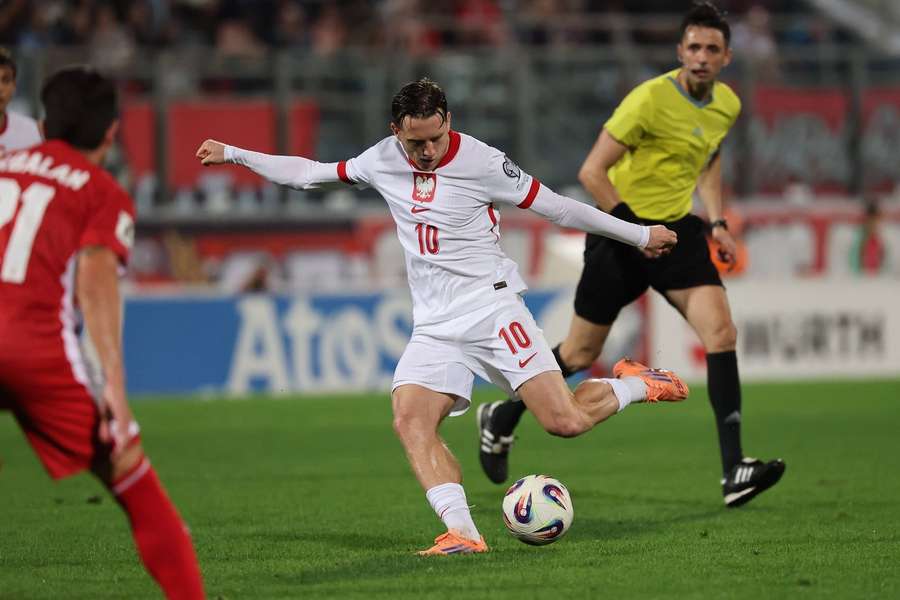 Piotr Zieliński po zwycięstwie z Maltą: pomogło mi szczęście, to nie był dobry strzał