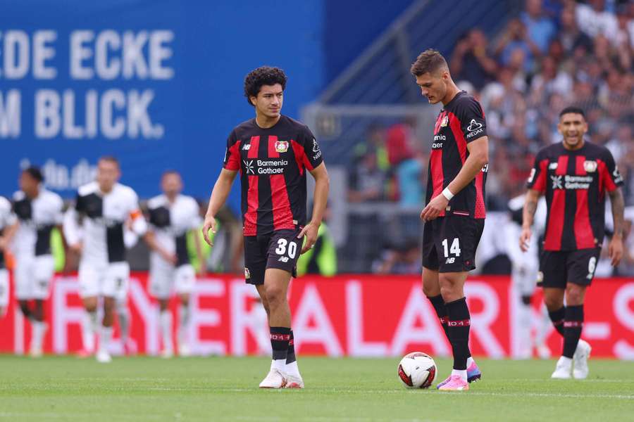Leverkusen první zápas sezony nezvládl. Leverkusen první zápas sezony nezvládl.