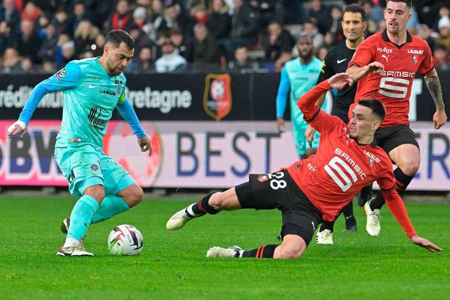 Enzo Le Fée face à Montpellier le week-end dernier.