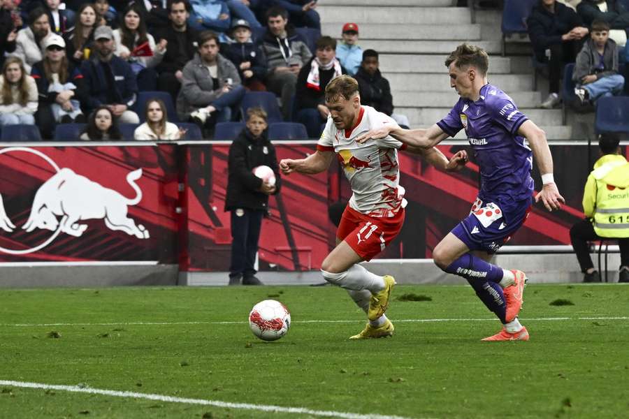 Die Austria kann den Salzburgern oft nur hinterherlaufen.