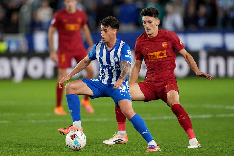 Antonio Blanco, con el balón Antonio Blanco, con el balón