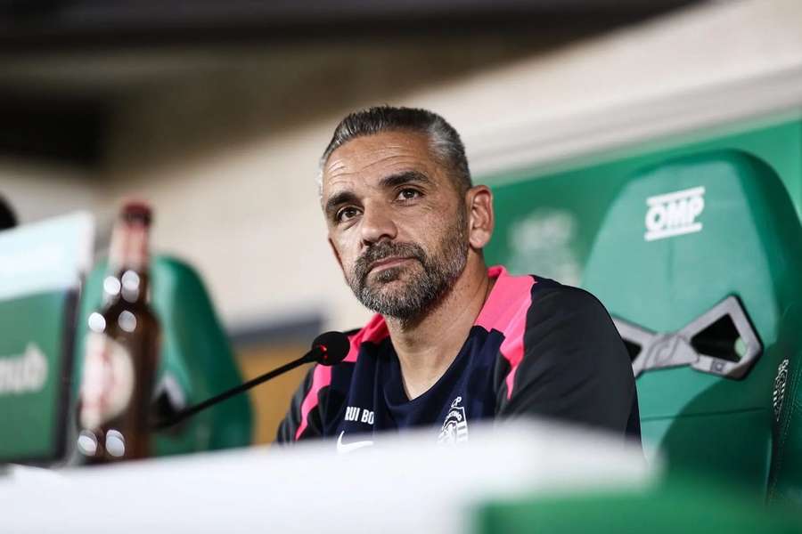Rui Borges, treinador do Sporting Rui Borges, treinador do Sporting