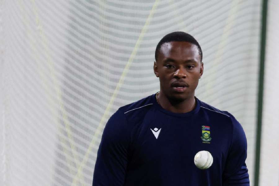 Rabada in training