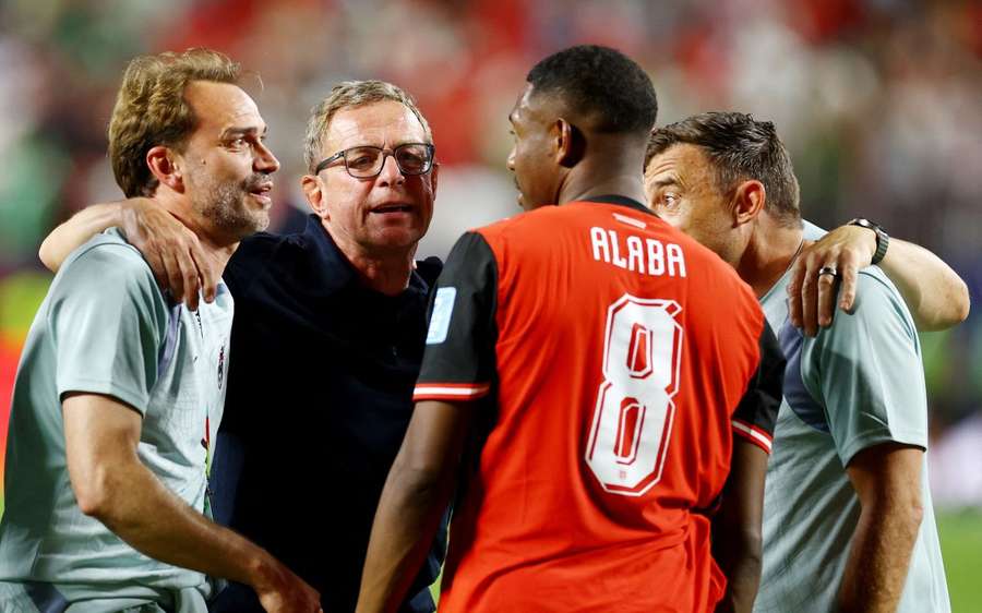 Pure Erleichterung bei Österreichs Trainer