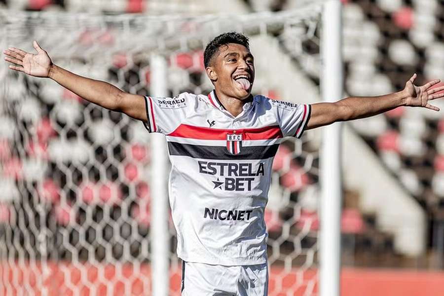 Severino começou nas categorias de base do Botinha