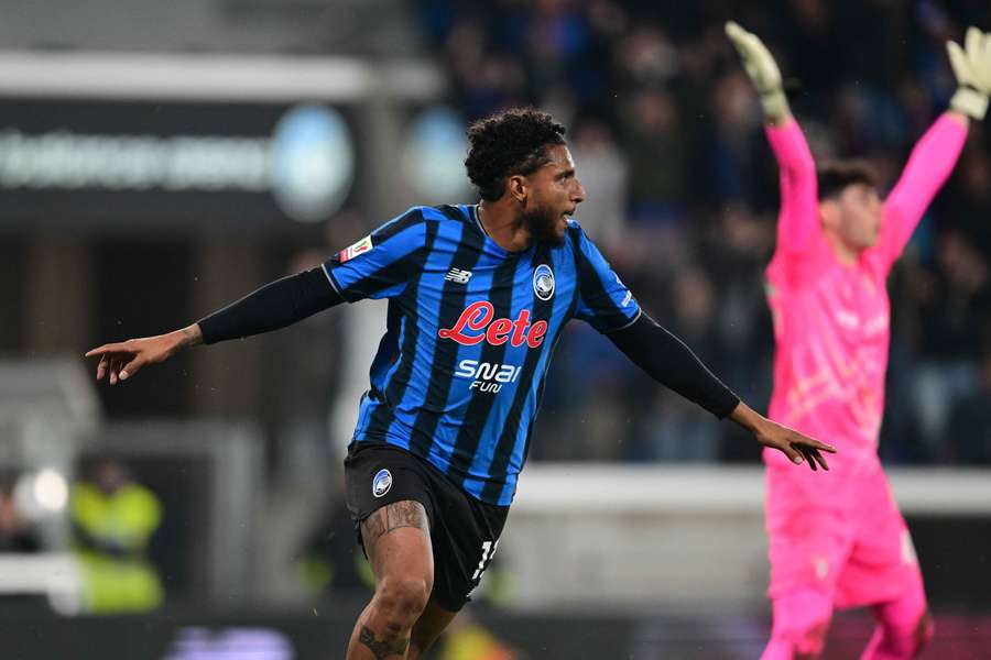 Ederson in action for Atalanta