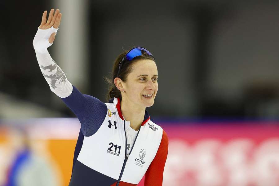 Martina Sáblíková byla na MS třetí v závodě na 3000 metrů.