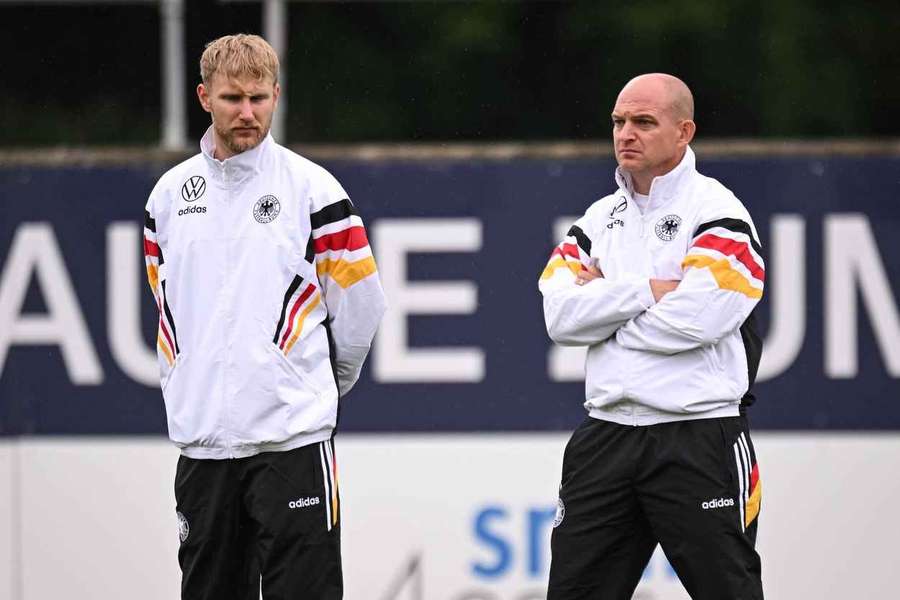 Marc Meister (r.) will die deutsche U17 zur Titelverteidigung führen