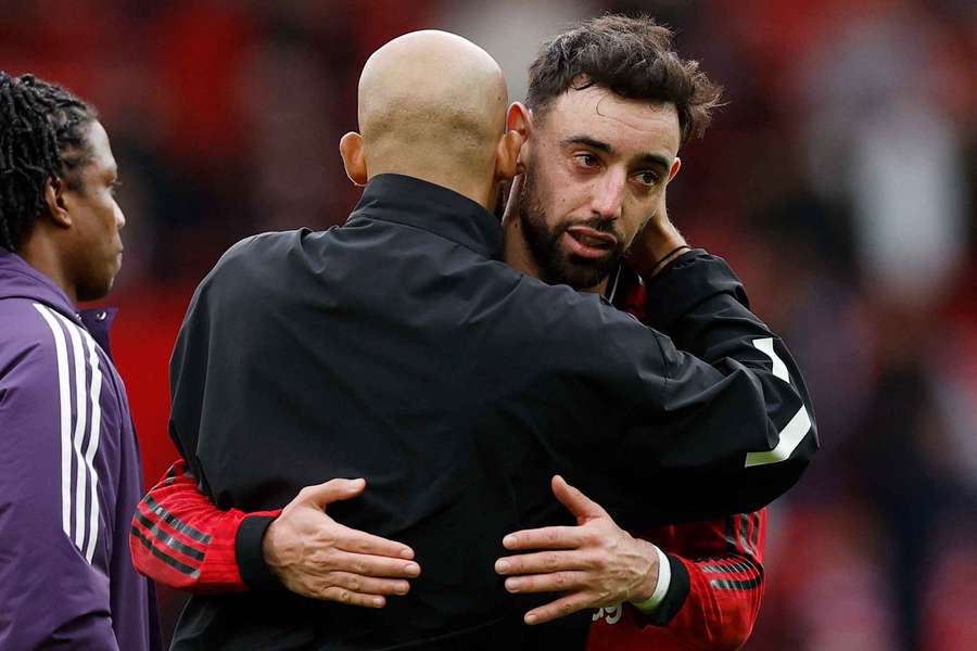 Bruno Fernandes, capitão do Manchester United