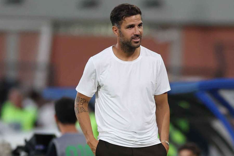 Cesc Fábregas, entrenador del Como