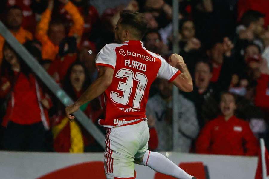 Lucas Alario marcou o golo salvador do Internacional diante do Delfín