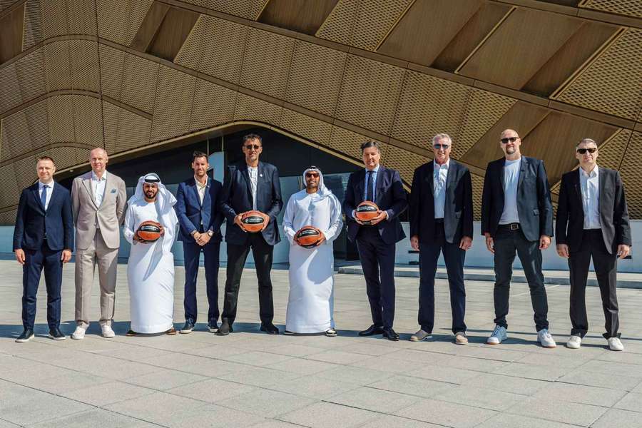 Rudy Fernández ha fatto parte della delegazione che ha presentato la Final Four di Eurolega ad Abu Dhabi.