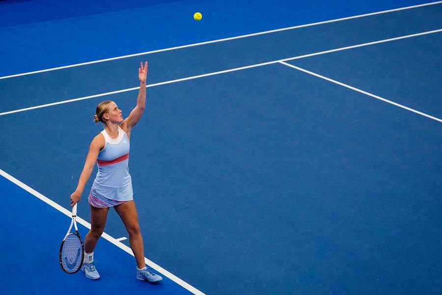 Lamens maakt zich op voor haar eerste hardcourt-wedstrijd op WTA 250-niveau