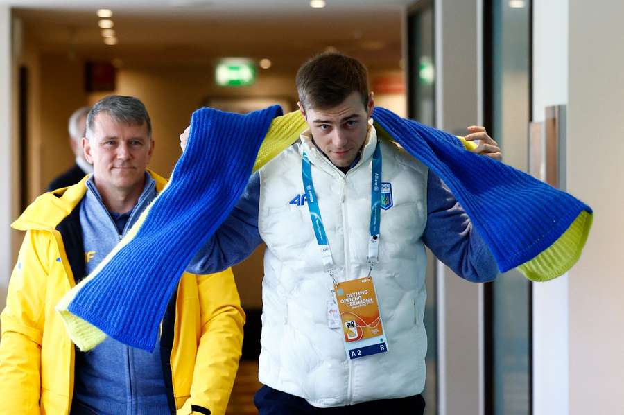 Heraskevych wollte sich symbolisch mit seiner ukrainischen Heimat solidarisieren