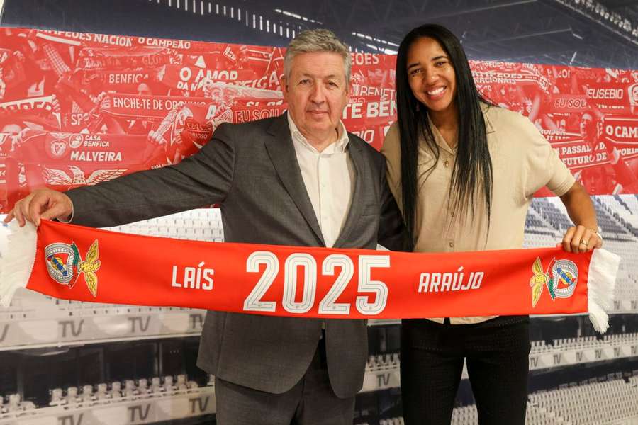 Laís Araújo (ex-Famalicão) assinou pelo Benfica até 2025