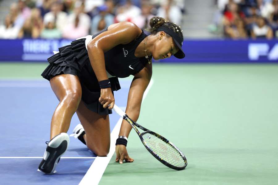 Naomi Osaka, cette nuit.