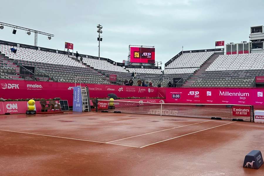 Tennis-Tracker: In Estoril an der portugiesischen Atlantikküste war aufgrund des Regens gestern kein Tennis möglich.