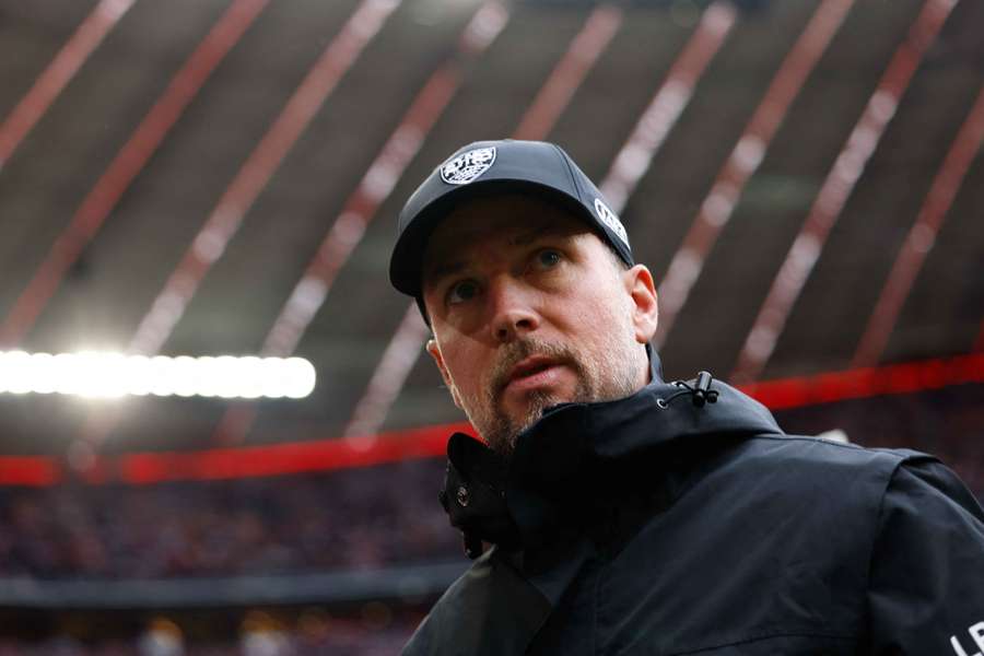 Le coach de Stuttgart, Sebastian Hoeness.