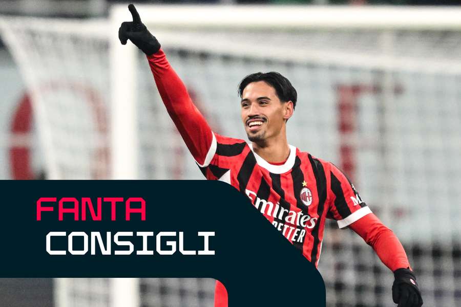 Tijjani Reijnders esulta per il gol segnato in Coppa Italia contro il Sassuolo