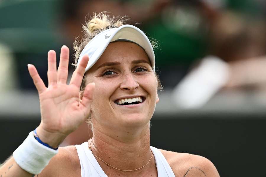 Sie hat es geschafft: Marketa Vondrousova steht zum ersten Mal im Viertelfinale von Wimbledon