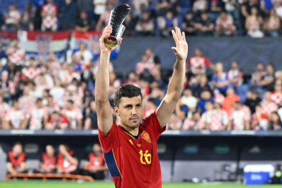 Mijlocașul spaniol Rodrigo Hernandez, desemnat cel mai bun jucător al UEFA Nations League