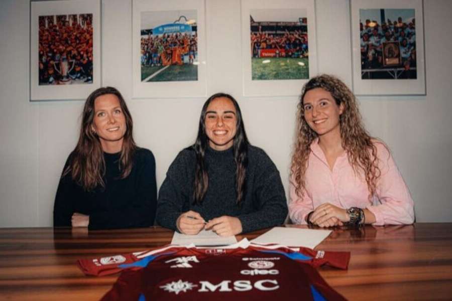 Joana Marchão renovou contrato com o Servette