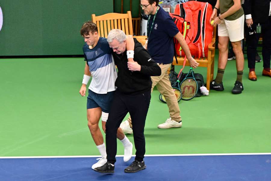 Rune opéré au tendon d'Achille gauche, rompu samedi à Stockholm