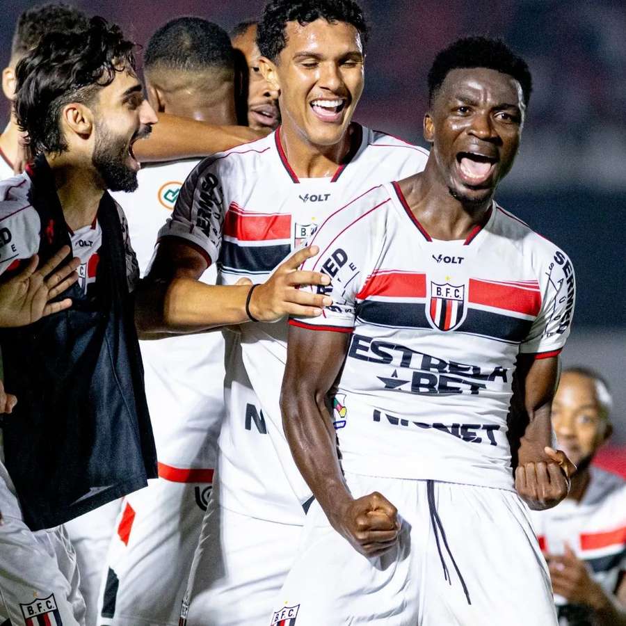 O Botafogo-SP conseguiu uma importante vitória