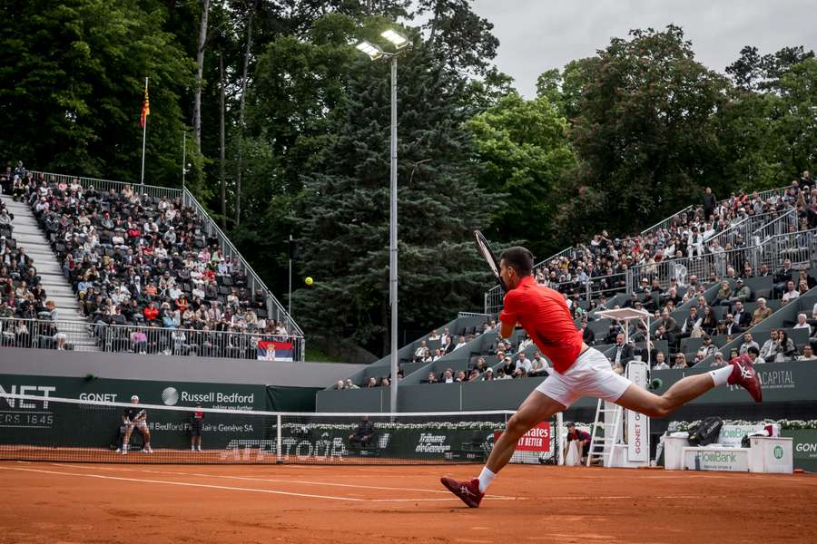 Novak Djokovic, en Suiza 
