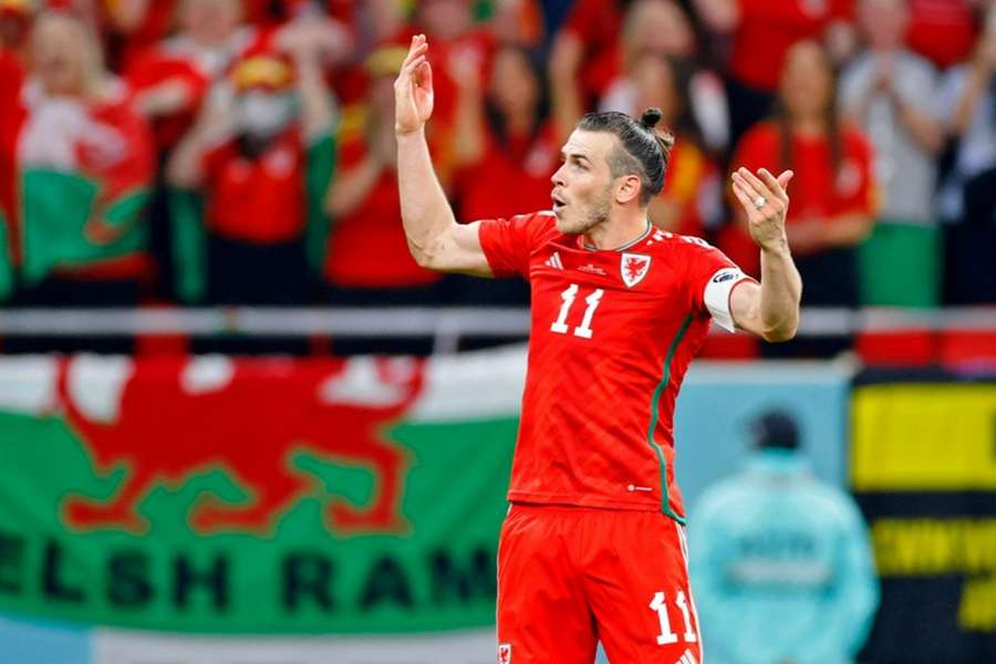 Bale marcou o gol de empate do País de Gales contra os Estados Unidos