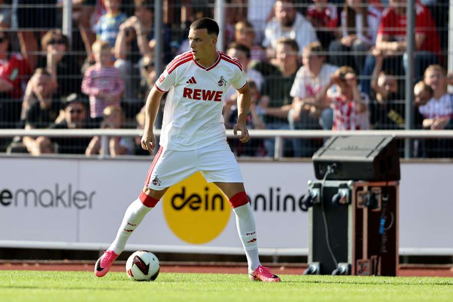 El Mala in einem Testspiel gegen Bergisch Gladbach