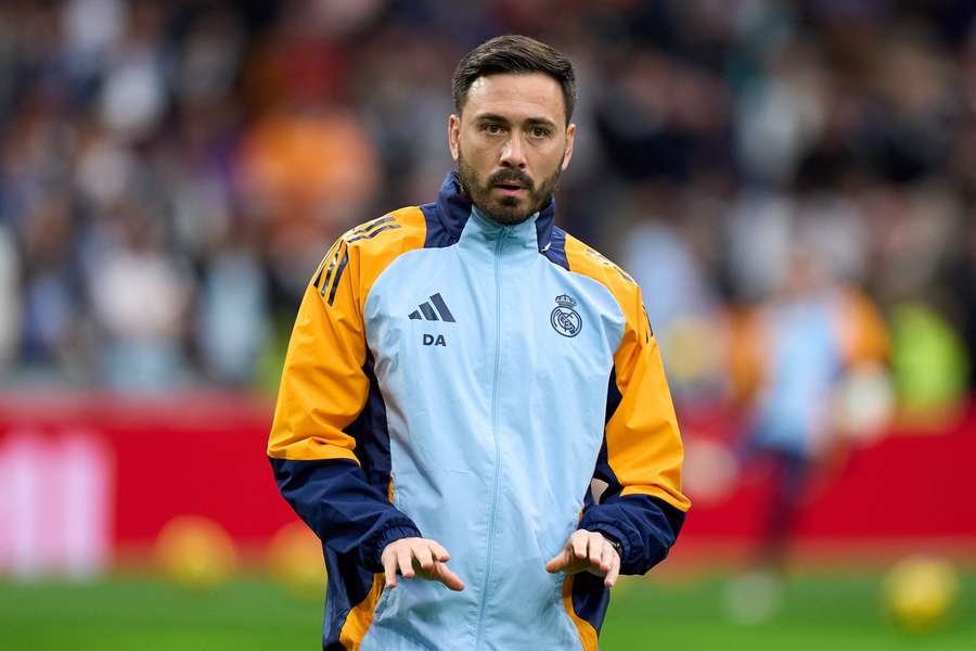 Davide Ancelotti, durante su etapa en el Real Madrid