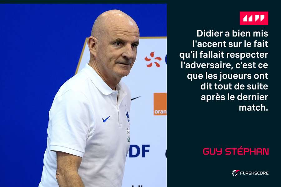 Pas de risque d'excès de confiance chez les Bleus