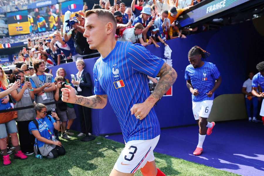 Lucas Digne ahead of France World Cup match Lucas Digne ahead of France World Cup match