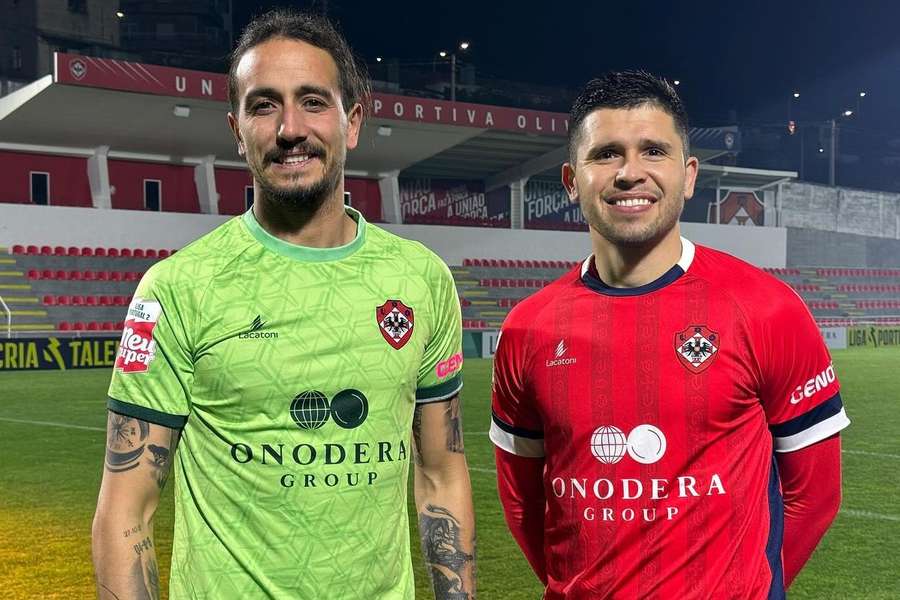 Ricardo Ribeiro e Mauro Caballero apresentados no treino aberto