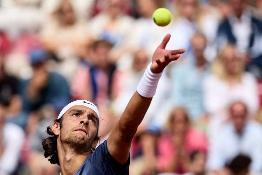 Lorenzo Musetti was efficient on break points against Elias Ymer