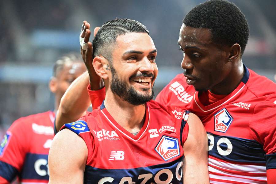 Remy Cabella opened the scoring for Lille