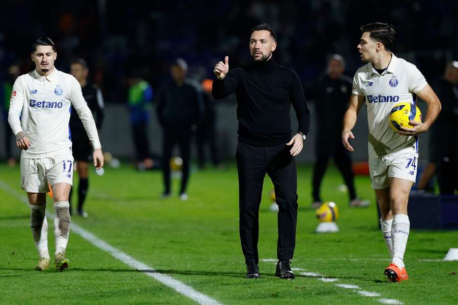 Francesco Farioli, treinador do FC Porto