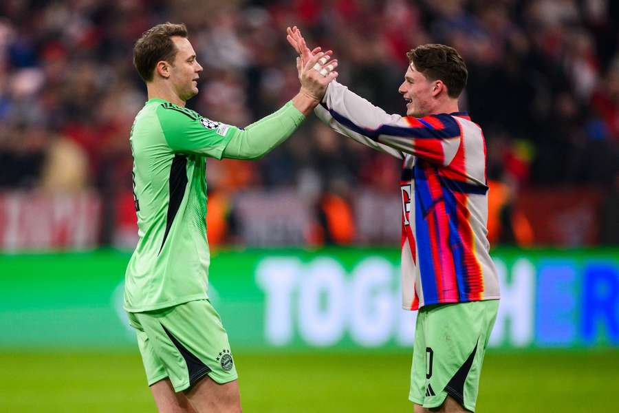 Neuer (l.) und Urbig (r.) verstehen sich bestens