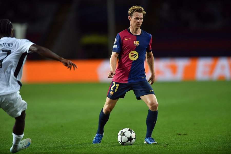 Frenkie de Jong, médio do Barcelona