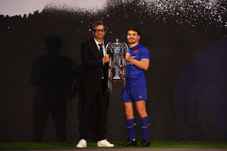 Fabien Galthie led France to the Six Nations title a year ago